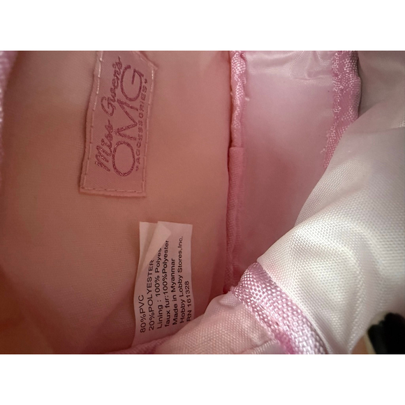 NWT OMG Miss Gwen's Accessories
Purse Bag Pink Bunny Pom Pom Glitter
Crossbody - Picture 5 of 5